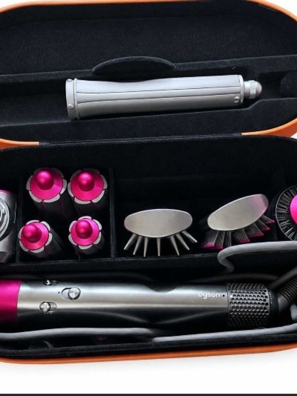 Dyson Airwrap Complete Styler - Silver with Pink Accents